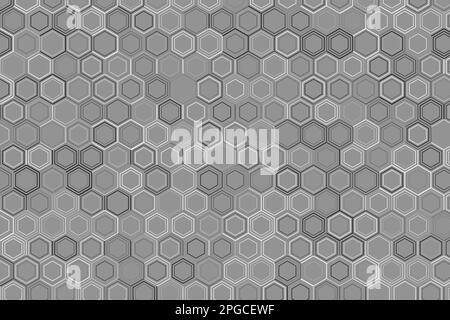 Pattern with geometric elements in gray tones gradient abstract background vector Stock Vector