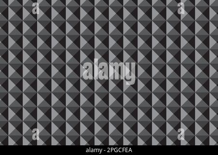 Pattern with geometric elements in gray tones gradient abstract background vector Stock Vector