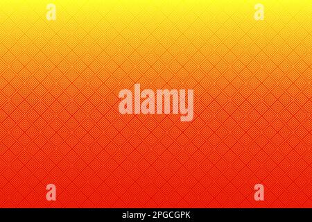 Pattern with geometric elements in yellow-orange tones. abstract gradient vector background Stock Vector