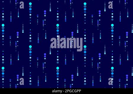 Pattern with geometric elements in blue tones gradient abstract background vector Stock Vector