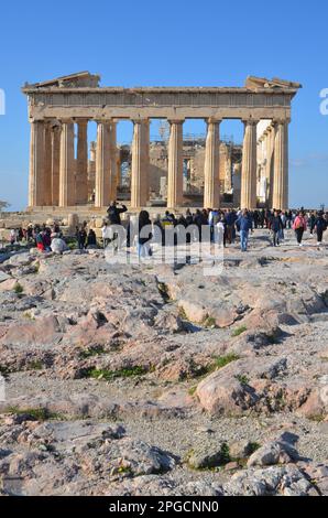 Greece, Athens, Acropolis, Parthenon Stock Photo