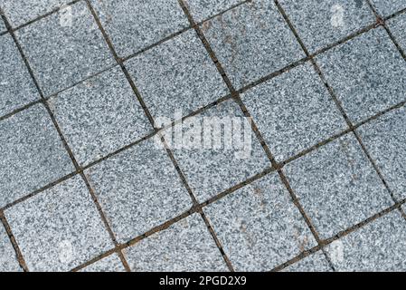 Textured background. Close uo detailed view of graphite urban floor Stock Photo