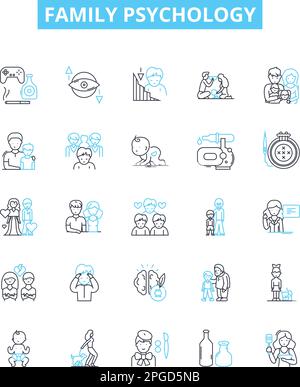 Family Problems Icons Stock Vector Image & Art - Alamy