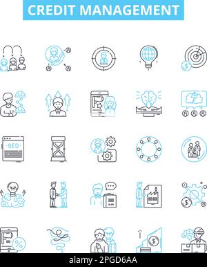 Risk assessment line icons collection. Risk, Assessment, Analysis ...