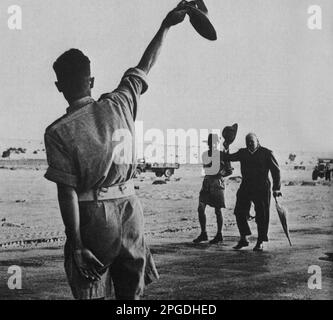 WINSTON CHURCHILL IN NORTH AFRICA - The Prime Minister, Winston ...