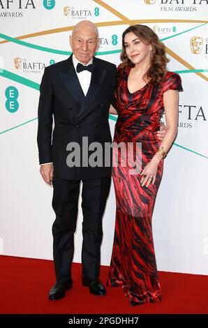 Patrick Stewart, 2023 EE BAFTA Film Awards, The Royal Festival Hall ...