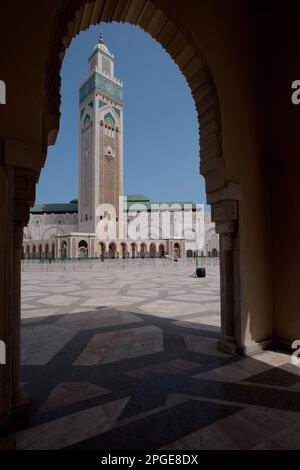 moschea hassan secondo, casablanca, marocco, magreb, africa, Stock Photo