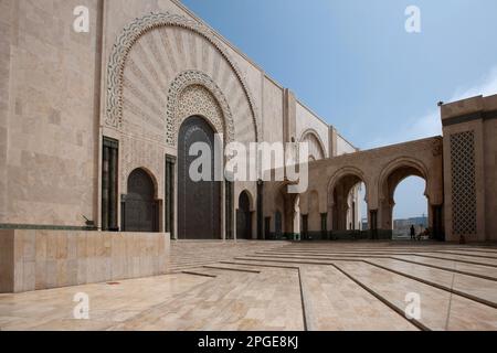 moschea hassan secondo, casablanca, marocco, magreb, africa, Stock Photo