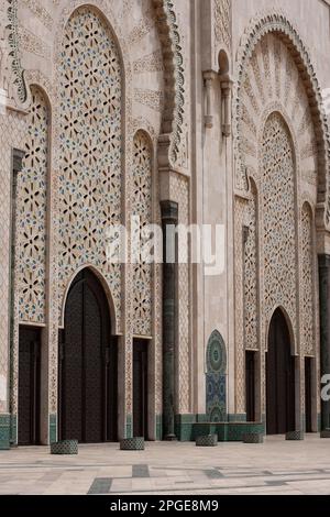 moschea hassan secondo, casablanca, marocco, magreb, africa, Stock Photo