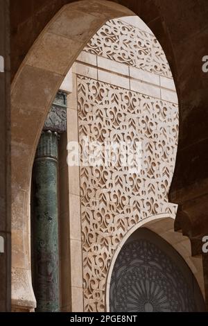 moschea hassan secondo, casablanca, marocco, magreb, africa, Stock Photo