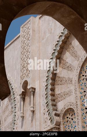 moschea hassan secondo, casablanca, marocco, magreb, africa, Stock Photo