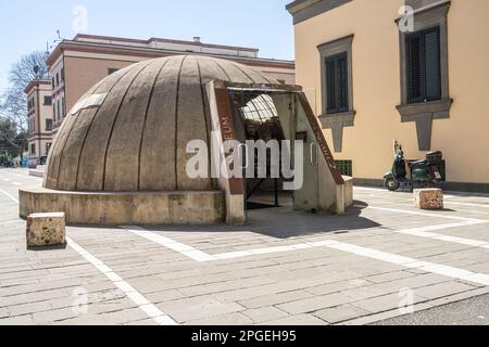 Tirana, Albania. March 2023. exterior view of the Bunk'Art 2 museum in the city centre Stock Photo