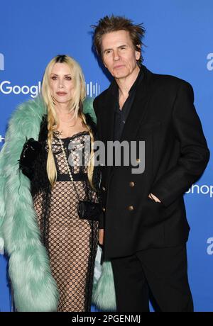John Taylor and Gela Nash-Taylor attend the Kensington Palace Summer