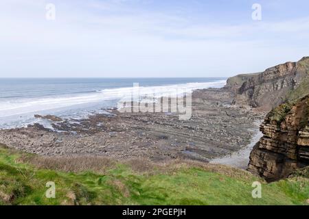 Widemouth Bay, Cornwall, England Stock Photo