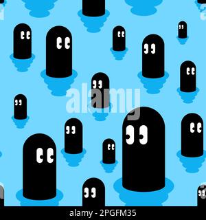 Microbes in puddle pattern seamless. Baby fabric texture Stock Vector