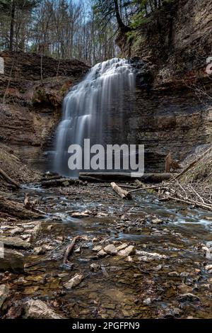 Tiffany Falls, Hamilton, Ontario, Canada Stock Photo