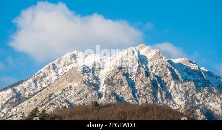 big rock on Cvrsnica mountain Stock Photo