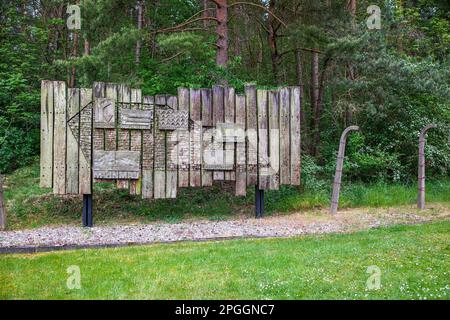 Concentration Camp Halberstadt Langestein Zwieberge Harz Mountains Stock Photo