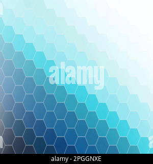 Vector of abstract hexagonal background. illustrator vector. Stock Vector