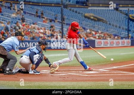 Philadelphia Phillies' Edmundo Sosa plays during a baseball game, Tuesday,  April 25, 2023, in Philadelphia. (AP Photo/Matt Slocum Stock Photo - Alamy