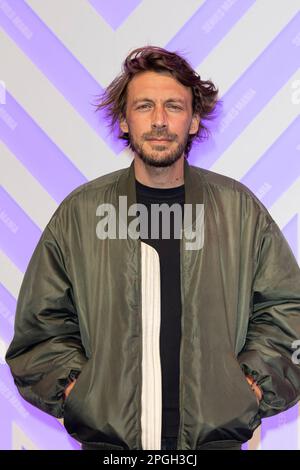 Lille, France. 22nd Mar, 2023. Yuksek attends the Series Mania Festival red carpet on March 22, 2023 in Lille, France. Photo by Sebastien Courdji/ABACAPRESS.COM Credit: Abaca Press/Alamy Live News Stock Photo