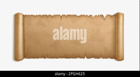 Old paper rolled banner Stock Vector Image & Art - Alamy