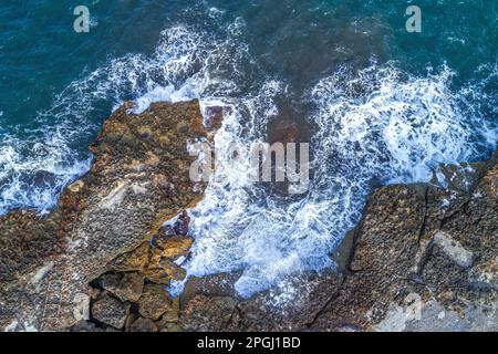 Cittadella dei Maccari beach is located at the extreme southern tip of the Vendicari nature reserve. Syracuse, Sicily, Italy, Europe Stock Photo