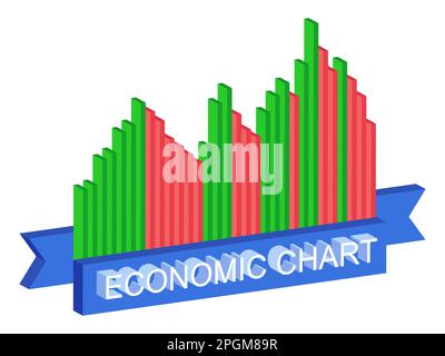 Fall economic symbol. Design vector illustration Stock Vector Image ...