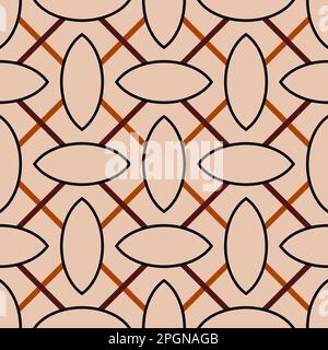 Vinnytsia, Ukraine - October 11, 2021: Monogram pattern in striking  geometric shapes from Louis vuitton. Vector illustration EPS10 Stock Vector  Image & Art - Alamy