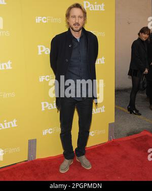 Los Angeles, USA. 23rd Mar, 2023. Owen Wilson arrives at the IFC Films' PAINT Los Angeles Premiere held at The Theatre at Ace Hotel in Los Angeles, CA on Thursday, ?March 23, 2023. (Photo By Sthanlee B. Mirador/Sipa USA) Credit: Sipa USA/Alamy Live News Stock Photo