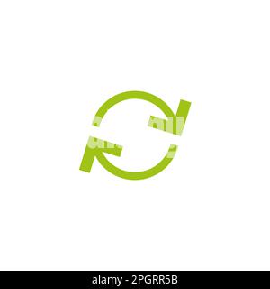 round opposite arrow motion design vector Stock Vector Image & Art - Alamy