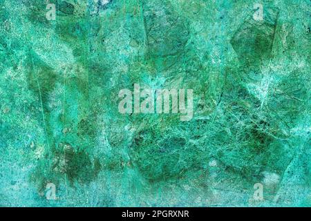 Texture of green marble tiles with scratches. Abstract background for design. Stock Photo