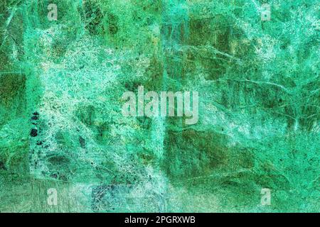 Texture of green marble tiles with scratches. Abstract background for ...
