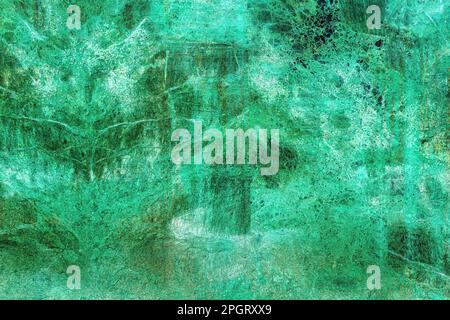Texture of green marble tiles with scratches. Abstract background for design. Stock Photo