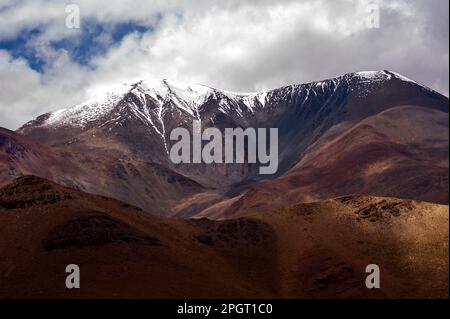 Nevado del Acay at 5959 meters ASL, as seen from the Ruta 40 on the way ...