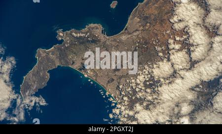 Aerial of Cape Town, South Africa Stock Photo