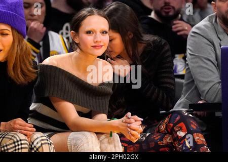 With Iris Apatow - Attend The Oklahoma City Thunder And Los