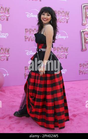 LOS ANGELES - MAR 24:  Xochitl Gomez at Prom Pact Premiere Screening at the Wilshire Ebell Theater on March 24, 2023 in Los Angeles, CA Stock Photo