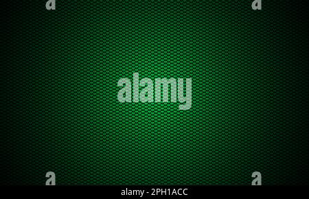 abstract green carbon fiber texture background Stock Vector
