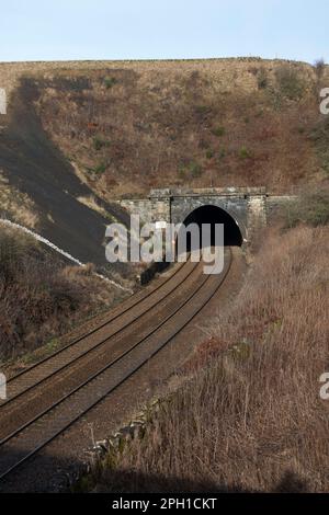 Barmoor Clough Tunnel, Dove Holes, Derbyshire Stock Photo