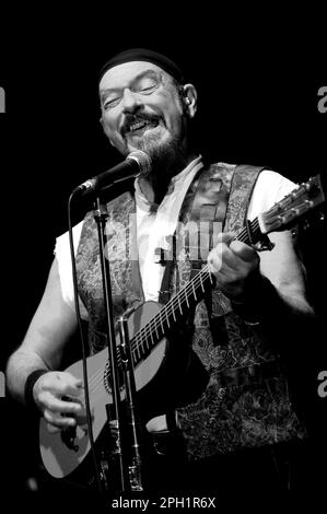 Milan Italy 10/05/2004: Ian Anderson , Jethro Tull live concert at the National Theater Stock Photo