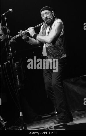 Milan Italy 10/05/2004: Ian Anderson , Jethro Tull live concert at the National Theater Stock Photo