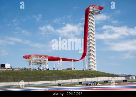 The Americas. 25th Mar, 2023. Zane Smith (38) with Front Row Motorsports, takes the win XPEL 225 NASCAR Craftsman Truck Series at the EchoPark Automotive Grand Prix, Circuit of The Americas. Austin, Texas. Mario Cantu/CSM/Alamy Live News Stock Photo