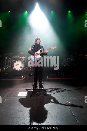 The Snuts on stage during the Teenage Cancer Trust show at the Royal Albert Hall, London. Picture date: Saturday March 25, 2023. Stock Photo