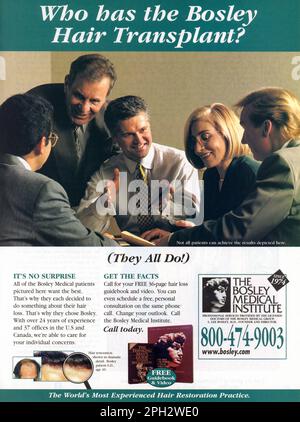 Vintage January 1999 'Playboy' 45th Anniversary Issue, Advert, USA Stock Photo