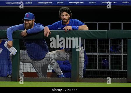 Chicago Cubs' Dansby Swanson before a baseball game, Sunday, May 21, 2023,  in Philadelphia. (AP Photo/Matt Rourke Stock Photo - Alamy