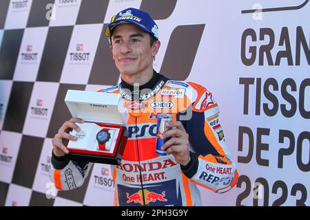 PORTIMAO PORTUGAL MARCH 25 Marc Marquez of Repsol Honda Team