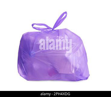 Purple garbage bags discount