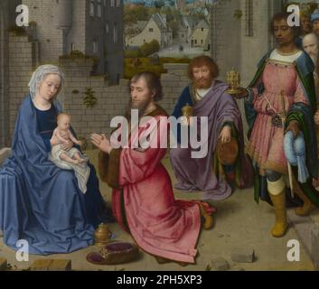 Adoration of the Magi circa 1515 by Gerard David Stock Photo - Alamy
