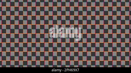Checkered pattern, chess squares, glitch background. Digital error, interference, noise Stock Vector